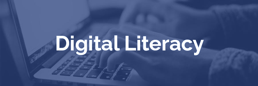 Graphic text for Digital Literacy Graphic text for Digital Literacy