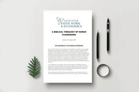 Photo of an academic paper