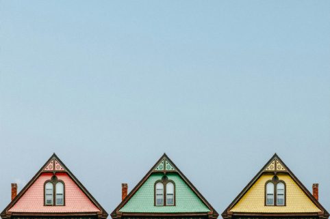 Houses in a row