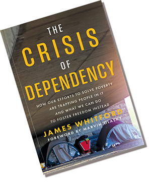 Book cover "The Crisis of Dependency" by James Whitford Book cover "The Crisis of Dependency" by James Whitford