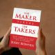 Photo of book cover for The Maker Versus The Takers by Jerry Bowyer