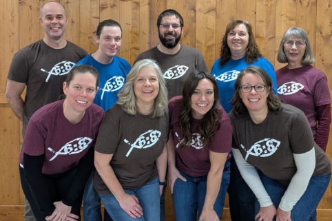 Group shot of 6:8 work crew