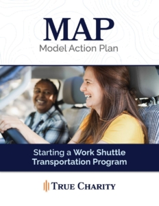 13 Work-Shuttle_MAP Thumbnail graphic of True Charity Work Shuttle Model Action Plan