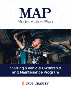 14 Vehicle-Ownership_MAP_cover Thumbnail graphic of True Charity Vehicle Ownership Model Action Plan