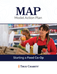 9 Food-Coop-MAP Thumbnail graphic of True Charity Food Co-op Model Action Plan