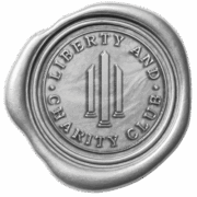 Wax seal of True Charity Liberty and Charity Club donors