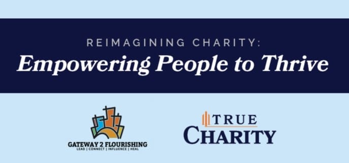 Promo graphic for True Charity Luncheon