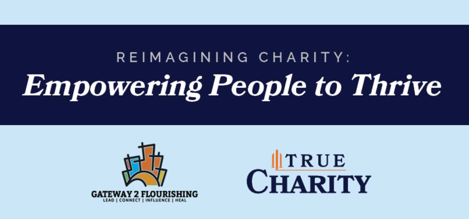 Promo graphic for True Charity Luncheon