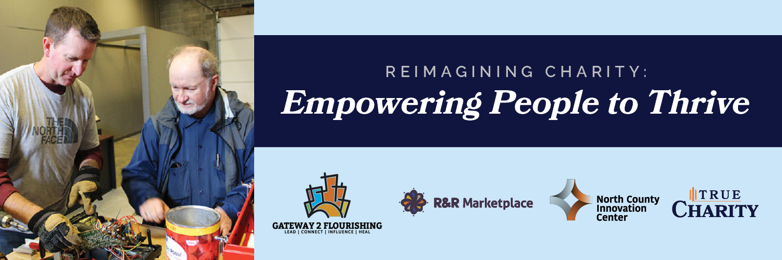 Promo graphic for True Charity Luncheon